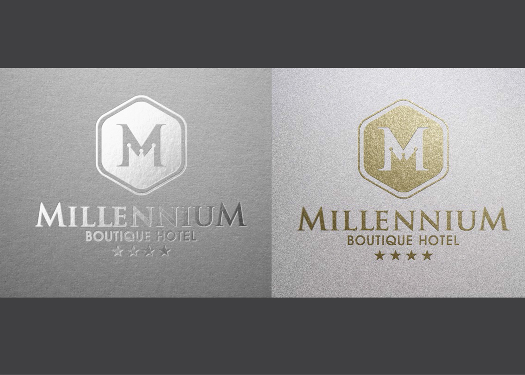 MILLENIUM - Thiết kế nhận diện thương hiệu khách sạn 4 sao Millenium Boutique Hotel